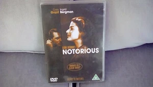 DVD:- Alfred Hitchcock's 'Notorious' (Digitally Re-Mastered) Bergman and Grant - Picture 1 of 4