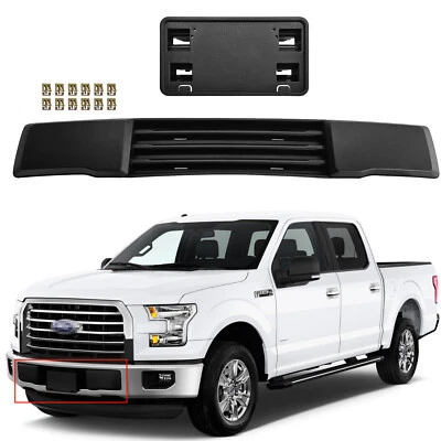 Tampa inferior e placa de matrícula para 2015 2016 2017 Ford F150 F-150 - Imagem 1 de 4