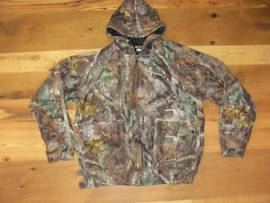 Scent Blocker Plus BugLite Advantage Timber Camo Hooded Jacket Men's L (H18-5) - Picture 1 of 10