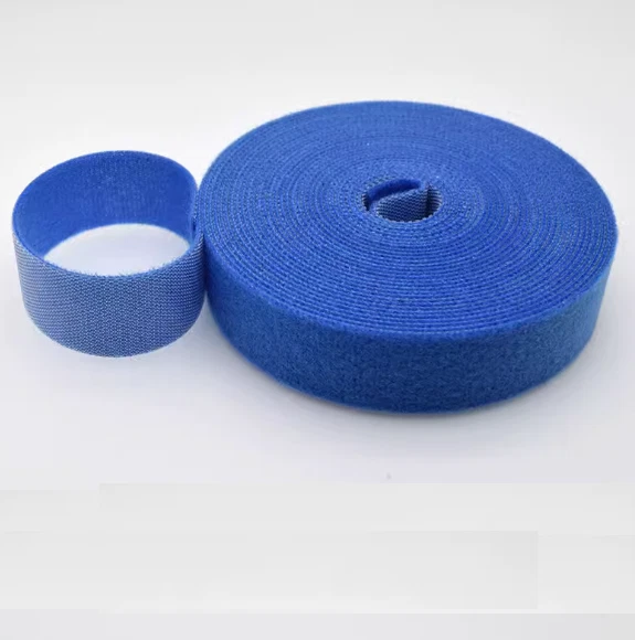 Double Sided Hook and Loop Tape Fastener 10mm/20mm wide Cable Ties Straps long5m - Image 1 of 2