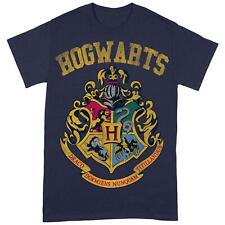 Harry Potter - Camiseta Escudo de Hogwarts para Adultos Unisex