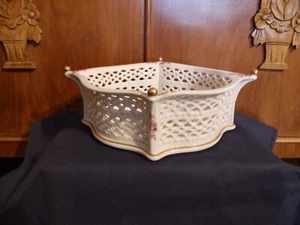 Porzellan Durchbruchschale Wallendorf - Bild 1 von 4