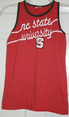 NC State University Girls Red Tank Top Shirt L 10/12 - Image 1 of 4