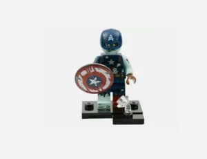 LEGO Marvel Studios Minifigures Zombie Captain America 71031 New - Picture 1 of 4
