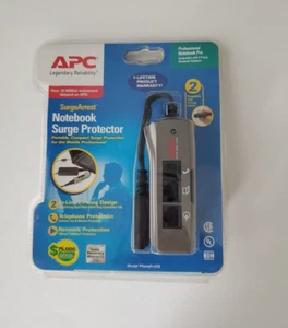 APC Surge Arrest Notebook Surge Protector Professional Notebook Pro 2 Prong NEW - Picture 1 of 5