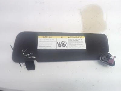 2012-2019 BMW 650I F06 OVERHEAD RIGHT PASSENGER SIDE SUN VISOR SHADE BLACK OEM - Image 1 of 4