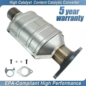 New Rear Catalytic Converter for Chevrolet Malibu 2008-2012 3.5L Pontiac Saturn - Picture 1 of 9