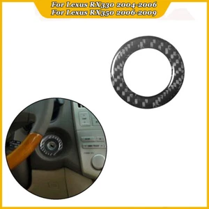 Carbon Fiber Interior Ignition Switch Start Stop Key Trim For Lexus RX330 2004 - Picture 1 of 12