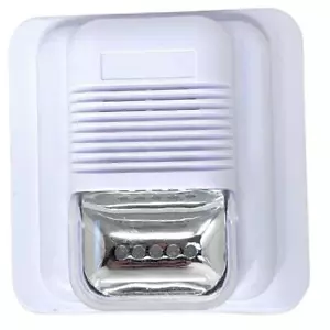 Hard-Wired Doorbell Horn + Strobe (Doorbell not Included) - Picture 1 of 2