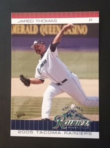 2005 Tacoma Rainiers Jared Thomas #36