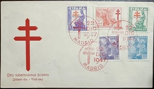 FDC - SPD Pro Tuberculosos Edifil# 1008-1010 1946 - Imagen 1 de 1