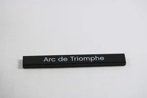 LEGO® Tile 1 x 8 with 'Arc de Triomphe' Pattern - Picture 1 of 12