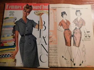 FEMMES D'AUJOURD'HUI n° 922 DU 03011963+ LE SUPPLEMENT patron / BD BOB MORANE - Picture 1 of 11