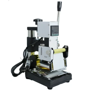 220V Hot Foil Stamping Machine PVC Gift VIP Card Embosser Bronzing Clearance - Picture 1 of 9