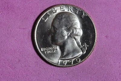 ESTATE FIND 1970 D- Washington Quarter!!  #K48305 - Image 1 of 2