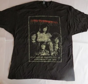 Led Zeppelin Stockholm - XL-Licensed T-Shirt-Brand New - Imagen 1 de 1
