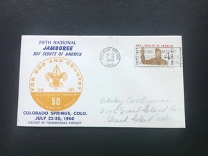 ICOLLECTZONE US Boy Scout Cover 50th Jamboree Anniversary (F400) - Imagen 1 de 1