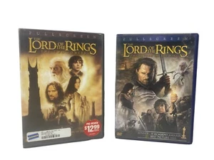 The Lord Of The Rings The Two Towers And The Return Of The King Fullscreen DVDs - Picture 1 of 10