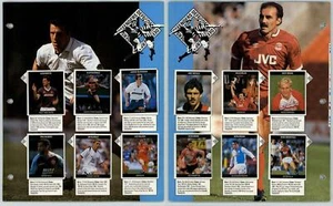 D55 - D66 Defenders - Orbis Football Collection 1990-91 Complete Sticker Page - Picture 1 of 1