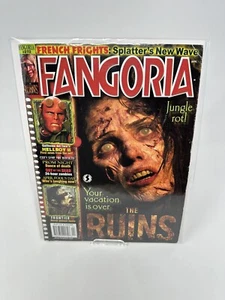 FANGORIA # 272 MAGAZINE HORROR THE RUINS FRONTIERS PROM NIGHT APRIL FOOL'S DAY - Picture 1 of 2