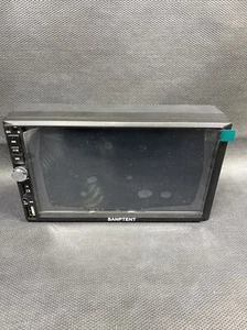 SANPTENT Double Din Car Stereo Radio Audio Receiver 7023 Black - READ - Picture 1 of 8