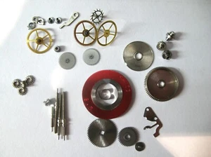 BUREN 1420,1421,1422  ASSORTED WATCH PARTS - Imagen 1 de 20