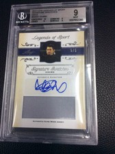 2012 Leaf Legends of Sport Ichiro Silver 5/5 Jersey Auto Autograph BGS 9 Rare