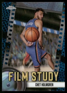 Chet Holmgren 2024-25 Topps Chrome #FS-12 Film Study Oklahoma City Thunder - Picture 1 of 2