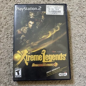 Dynasty Warriors 3 Xtreme Legends (Sony PlayStation 2, 2003) PS2 CIB Tested - Picture 1 of 5