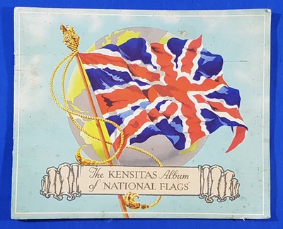 Kensitas Album NATIONAL FLAGS (1939) - EMPTY Album - Image 1 of 4