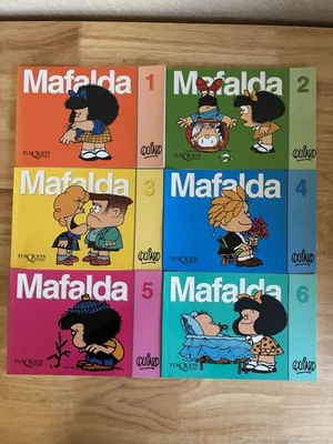 MAFALDA Quino Comics Books Series 1-12 Set Collection Lot - Image 1 of 3