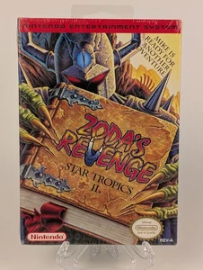 Sealed Zoda's Revenge: Star Tropics II (Nintendo Entertainment System 1994) NES - Picture 1 of 11