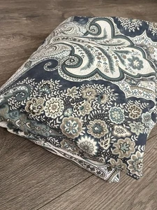 Funda nórdica Pottery Barn Jordana Paisley Percale Queen 92” x 88” - Imagen 1 de 6