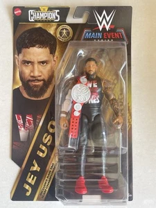 Figura Jey Uso WWE Mattel Basic Main Event Champions Serie 5 - Imagen 1 de 1