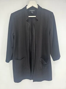 New York Clothing Co Giacca Cardigan Nero Taglia M - Foto 1 di 6