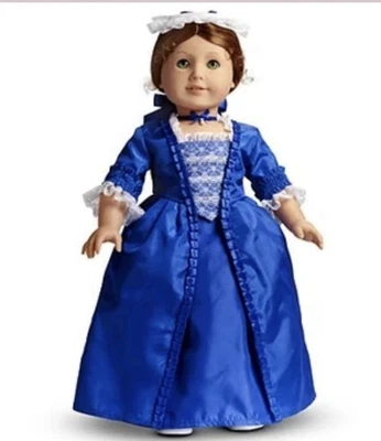 American Girl 1991 Pleasant Company Felicity Christmas Gown and Stomacher - Image 1 of 4