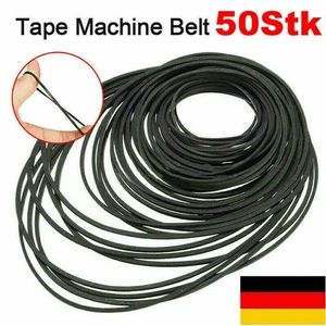 50x Riemen Antriebsriemen 30-130mm für Kassettendeck Cassette Tape Deck Belt ER - Bild 1 von 12