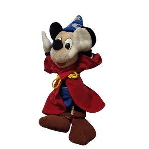 "Sombrero de mago fantasía de peluche de 13"" de Mickey Mouse hechicero de los parques de Disney" - Imagen 1 de 19
