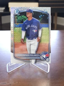2025 Bowman Chrome - Prospects Cristopher Polanco #BCP-162 Rifrattore Mojo (RC) - Foto 1 di 2