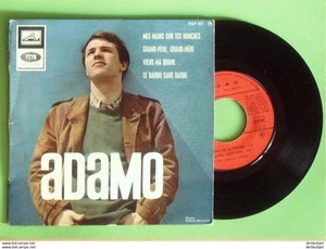 Adamo Salvatore 45T EP Mes mains sur tes hanches 1965 - Imagen 1 de 2
