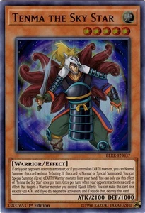 Tenma the Sky Star Ultra Rare Battles of Legend: Relentless Revenge YuGiOh Car - Picture 1 of 1