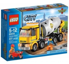 LEGO CITY: Cement Mixer (60018) COMPLETE with Instructions and Box