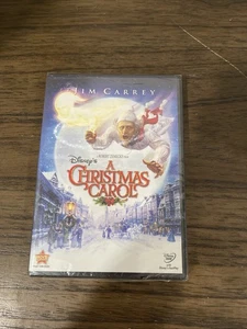 📀 Disney's a Christmas Carol (2009) DVD - Jim Carrey - DISNEY - NEW - SEALED - Picture 1 of 2