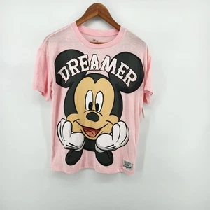 Camiseta Disney Mickey Mouse Junior Mediana 7-9 Nueva Con Etiquetas Rosa - Imagen 1 de 6