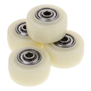 4 Pezzi Ruote Mobili Ruote Resistenti Shopping per Tavolino Mini Puleggia - Foto 1 di 12