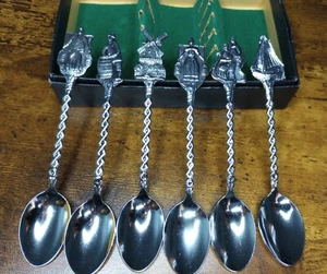 6er Set Servier Teelöffel Made In Holland Vintage im Originalkarton - Bild 1 von 12