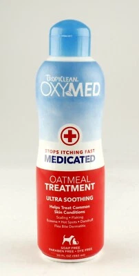 *TropiClean OXYMED Anti-Itch Medicated Ultra Soothing Oatmeal Treatment 20oz   - Image 1 of 2