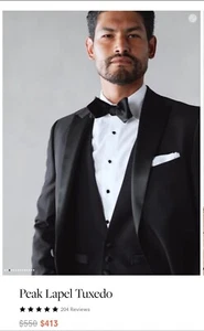 Peak Lapel tuxedo - Picture 1 of 10