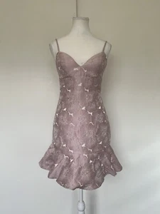 Forever New dress 8 light purple sleeve short excellent Condition ItemB - Picture 1 of 15