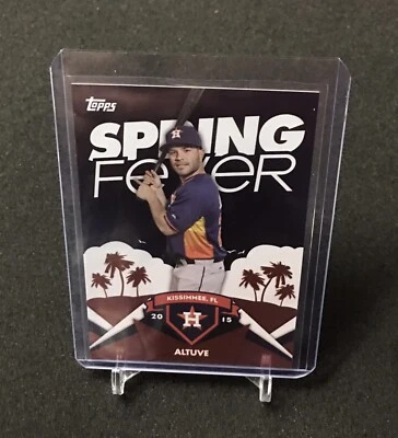 Jose Altuve 2015 Topps Spring Fever card SF-31 Houston Astros - Image 1 of 3